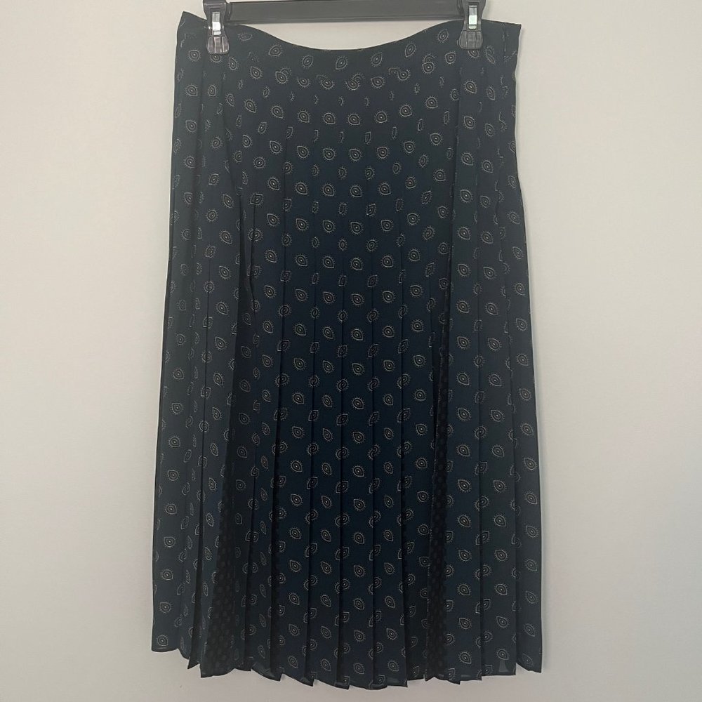 NWT Michael Kors Pleated Midi Skirt